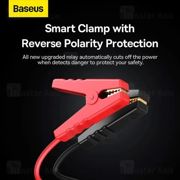پاوربانک و جامپ استارتر بیسوس Baseus 3000A Car Jump Starter C00251400111-00 