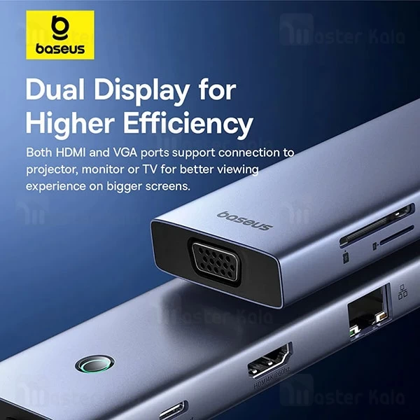 هاب 10 پورت تایپ سی بیسوس Baseus Ultrajoy BS-OH161