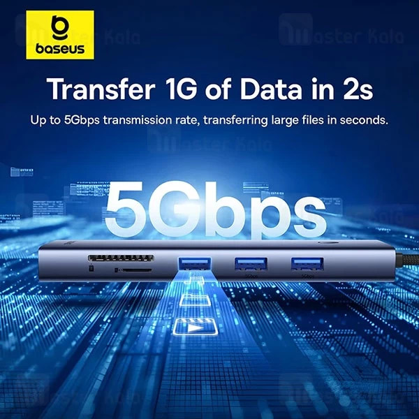 هاب 10 پورت تایپ سی بیسوس Baseus Ultrajoy BS-OH161