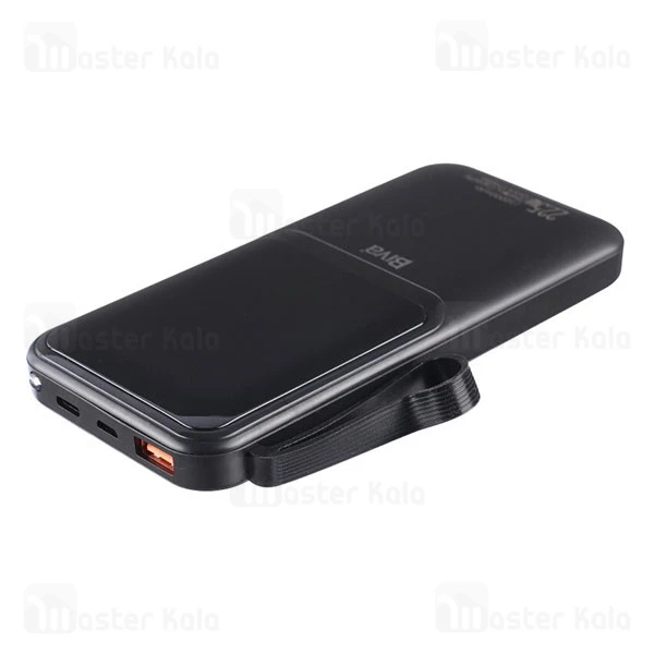 پاوربانک 10000 بیوا Biva BP-035 Power Bank توان 22.5 وات با کابل متصل