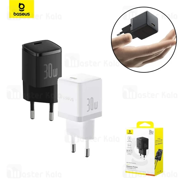 شارژر دیواری بیسوس Baseus Palm 30W P1011160A213-00 توان 30 وات