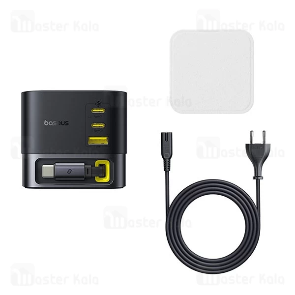 هاب شارژر 3 پورت بیسوس Baseus P10164001123 Super GaN 100W توان 100 وات