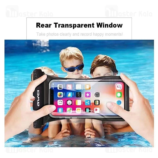 کیف ضد آب اوی Awei X34 Waterproof Phone Bag سازگار با گوشی‌های تا 6.5 اینچ