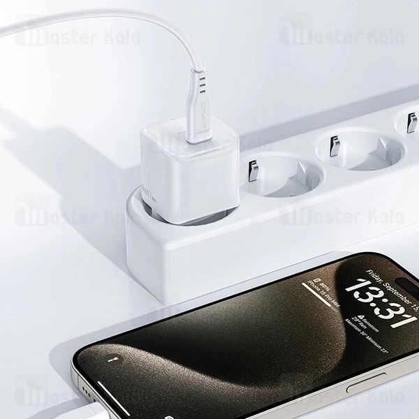 شارژر دیواری ایس فست ACEFAST A77 Set PD30W GaN توان 30 وات همراه با کابل