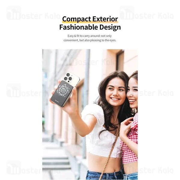 پاوربانک وایرلس فوق نازک 10000 مگنتی اوی Awei P113K توان 22.5 وات