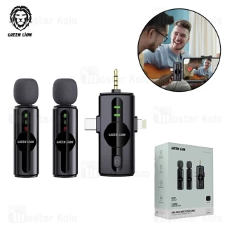 میکروفون بی سیم گرین لاین Green Lion GM-80X GNGM80XMICBK