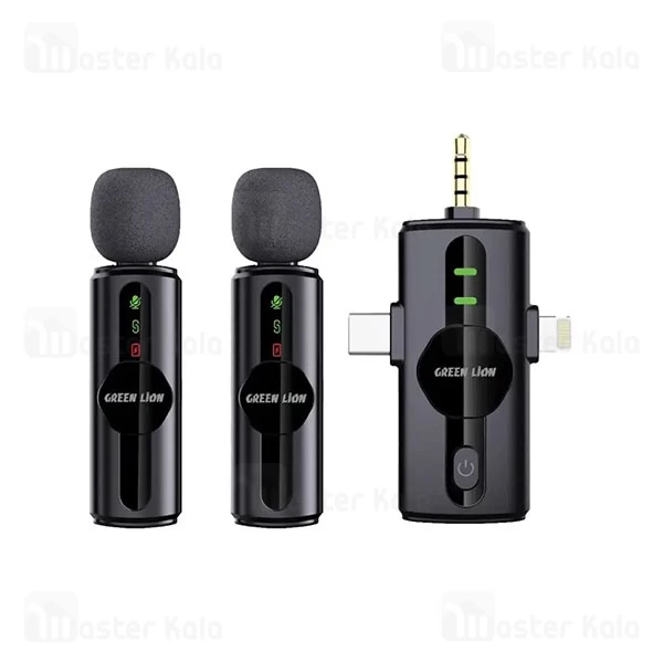 میکروفون بی سیم گرین لاین Green Lion GM-80X GNGM80XMICBK