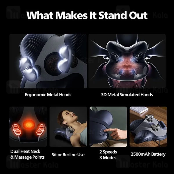 ماساژور حرارتی شانه و گردن فیلیپس Philips PPM3503N