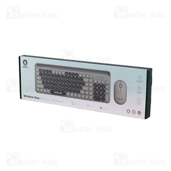 موس و کیبورد وایرلس گرین لاین Green Lion Wireless Duo GNWLDUKYBKGY