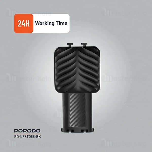 چراغ گیره ای شارژی پرودو Porodo PD-LFST065-BK Clip-On Fill Light