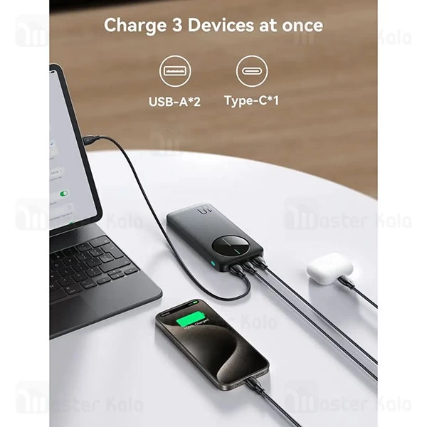 پاوربانک 10000 جویروم Joyroom JR-PBF12 توان 12 وات