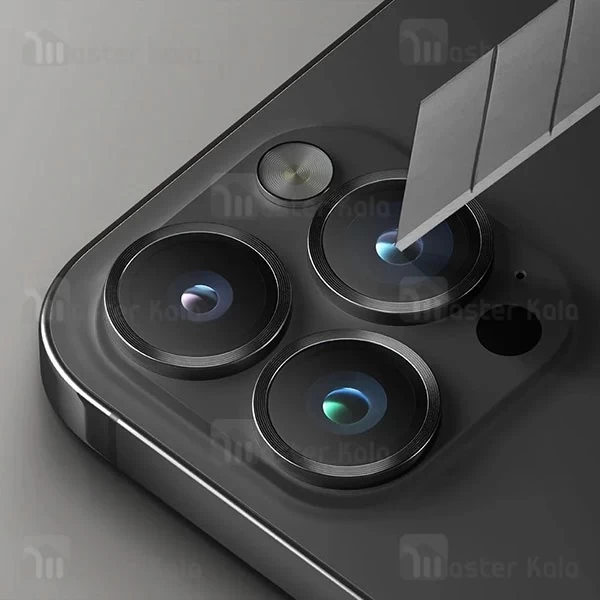 محافظ لنز فلزی دوربین مانکی Apple iPhone 16 Pro / 16 Pro Max