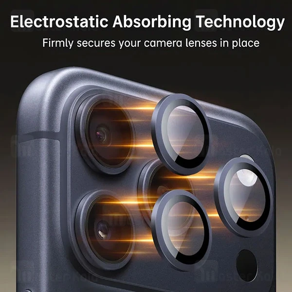 محافظ لنز فلزی دوربین مانکی Apple iPhone 17 Pro / 17 Pro Max