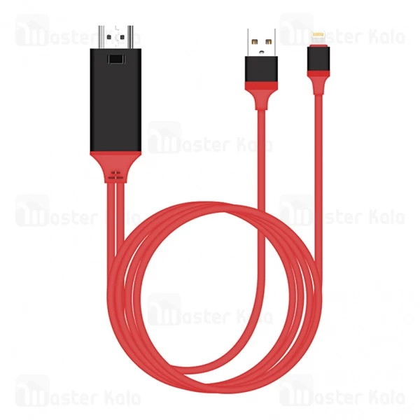 کابل لایتنینگ به HDMI ارلدام Earldom ET-W5 طول 2 متر