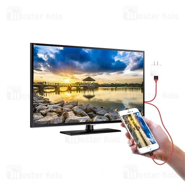 کابل لایتنینگ به HDMI ارلدام Earldom ET-W5 طول 2 متر