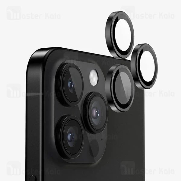 محافظ لنز فلزی دوربین مانکی Apple iPhone 16 Pro / 16 Pro Max
