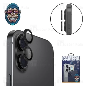 محافظ لنز فلزی دوربین مانکی Apple iPhone 17 Monkey Camera Lens