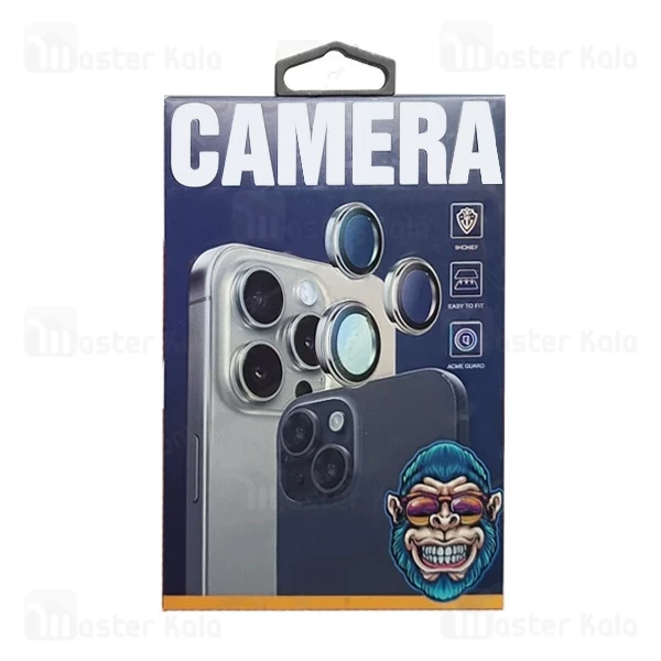 محافظ لنز فلزی دوربین مانکی Apple iPhone 17 Pro / 17 Pro Max