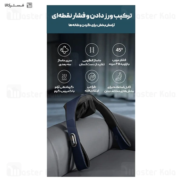 ماساژور شانه و گردن چندکاره فیلیپس Philips PPM3521