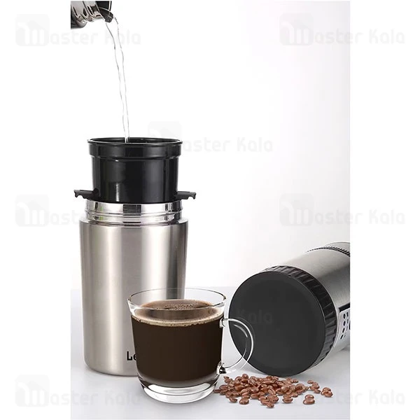 قهوه ساز و آسیاب قهوه لپرسو LePresso Portable Mug Burr Grinder LPGCMSM ظرفیت 250 میلی لیتر