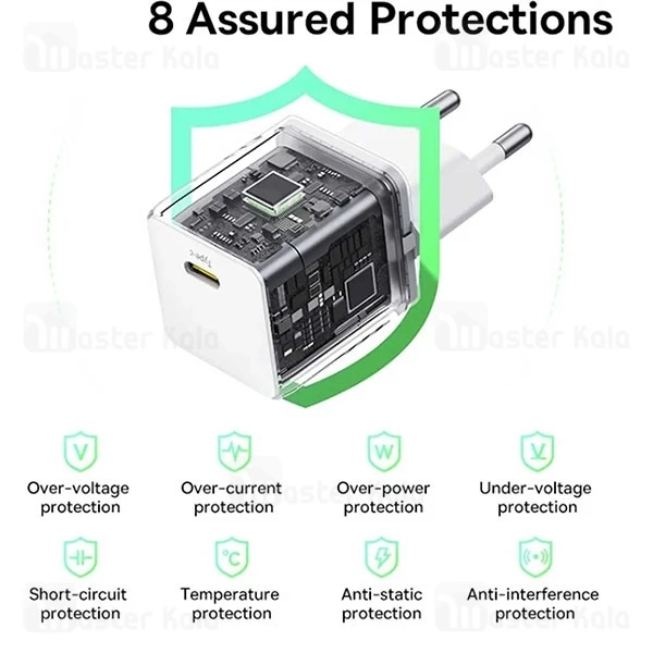 شارژر دیواری بیسوس Baseus Palm 20W CCZC20CE توان 20 وات
