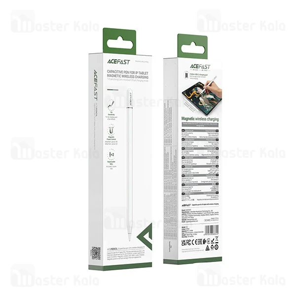 قلم لمسی ایس فست Acefast V3 Capacitive Pen For IP مناسب آیپد