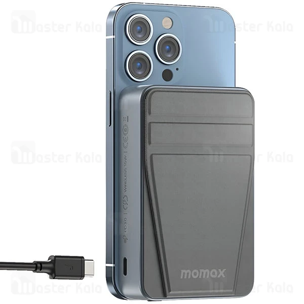 پاوربانک وایرلس 10000 مگ سیف مومکس Momax Q.Mag Power 11 IP111 توان 20 وات
