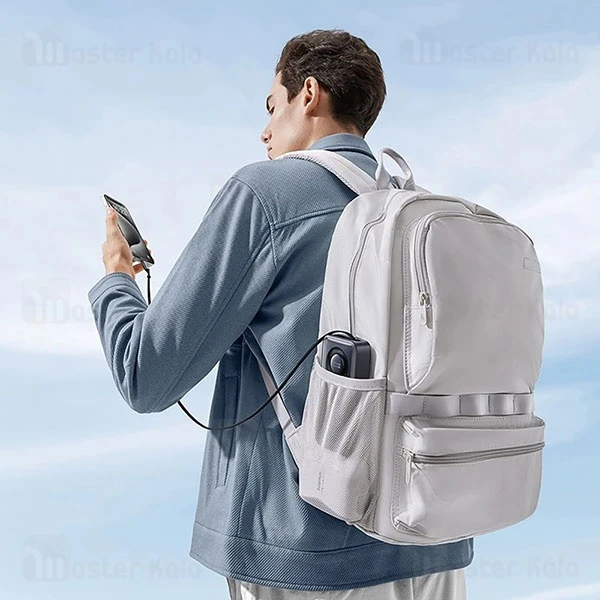 پاوربانک 10000 بیسوس Baseus NOMOS P10070900842-00 توان 30 وات با کابل تایپ سی جمع شونده