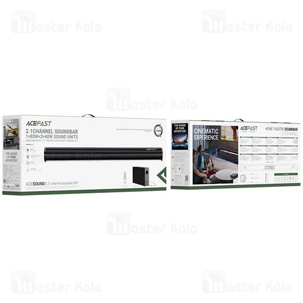 ساندبار ایس فست ACEFAST DK1 Channel 2.1 Soundbar توان 160 وات