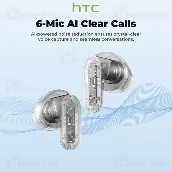 هندزفری بلوتوث اچ تی سی HTC NE20 با صفحه نمایش لمسی
