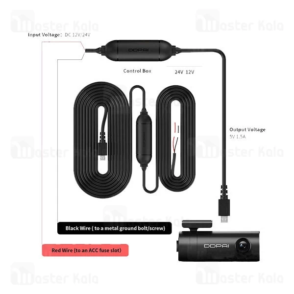 کیت سخت افزاری دوربین خودرو شیائومی Xiaomi DDPAI Mini 5 / Z40