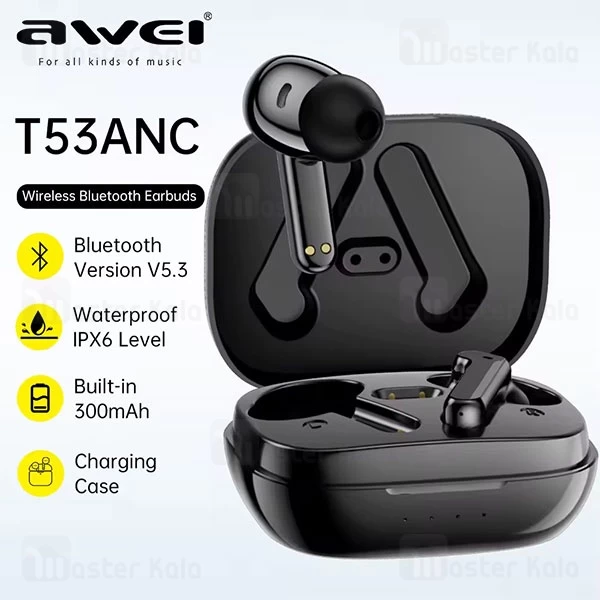 هندزفری بلوتوث اوی Awei T53 ANC
