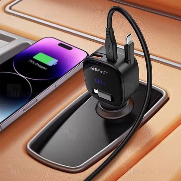 شارژر فندکی ایس فست ACEFAST B17 95W Fast Charger توان 95 وات