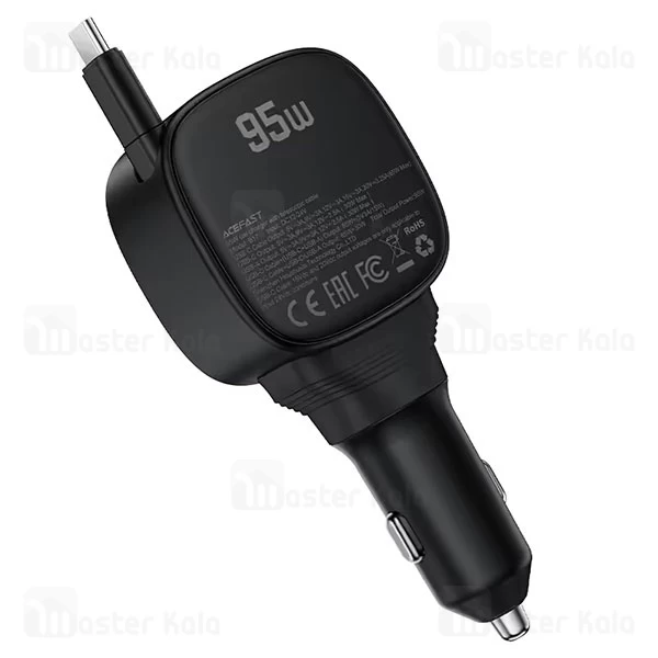 شارژر فندکی ایس فست ACEFAST B17 95W Fast Charger توان 95 وات