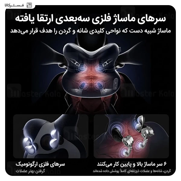 ماساژور حرارتی شانه و گردن فیلیپس Philips PPM3503N