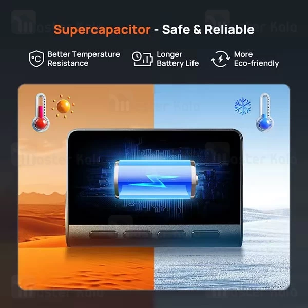 دوربین خودرو شیائومی Xiaomi 70mai A800SE Dash Cam همراه دوربین عقب