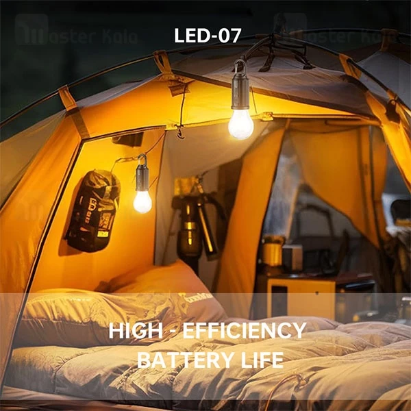 لامپ آویزدار شارژی بیوا Biva LED-07 5W Camping Lamp