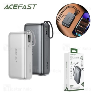 پاوربانک 20000 ایس فست ACEFAST M34 توان 45 وات همراه با کابل متصل