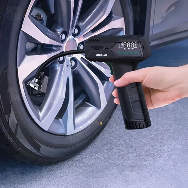کمپرسور باد گرین لاین Green Lion HYPER AIR GNHYINFTRBK همراه با چراغ قوه