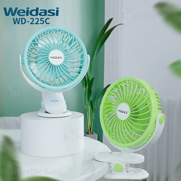 پنکه رومیزی شارژی ویداسی Weidasi WD-225C