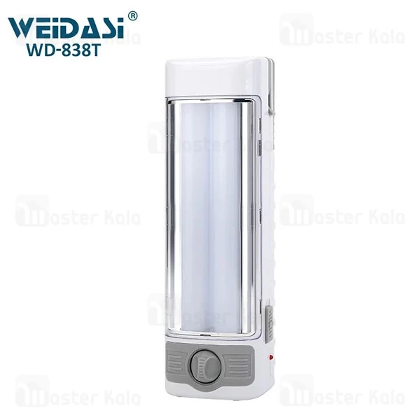 چراغ اضطراری شارژی ویداسی Weidasi WD-838T