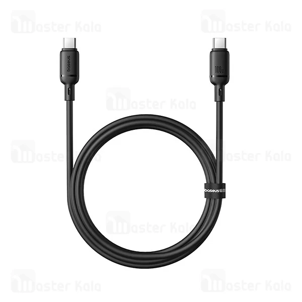 کابل Type-C به Type-C بیسوس Baseus Silky Series P10377704113-00 طول 1 متر توان 100 وات