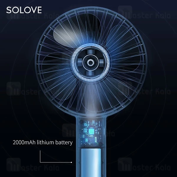 پنکه رومیزی شارژی شیائومی Xiaomi Aisolove N9P