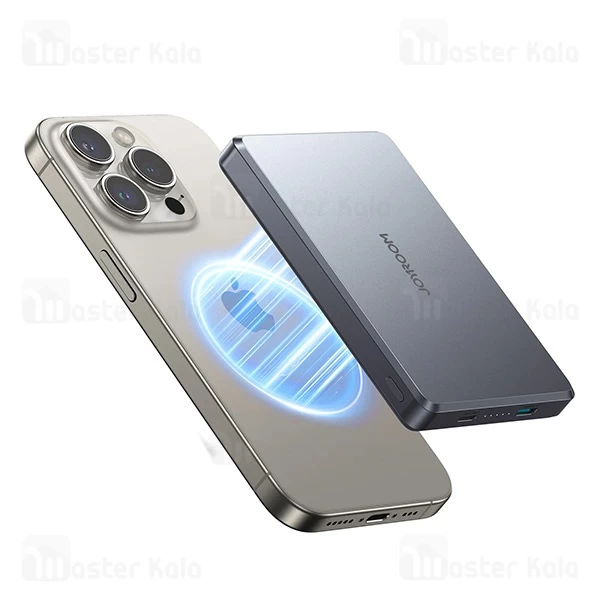 پاوربانک وایرلس فوق نازک 10000 مگنتی جویروم Joyroom JR-PBM08 Pro توان 20 وات