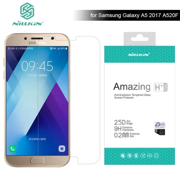 گلس نیلکین Samsung Galaxy A5 2017 / A520 Nillkin H+ Pro Glass