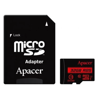 کارت حافظه میکرو اس دی 32 گیگابایت اپیسر Apacer 85MBs UHS-l U1 With Adapter