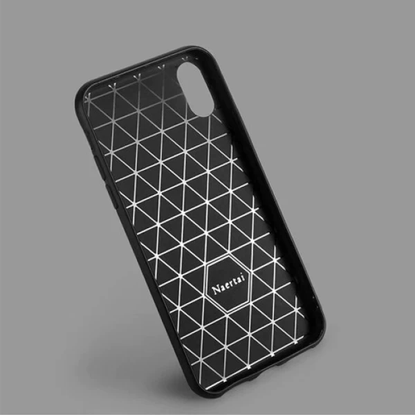 قاب ژله ای طرح چرم فیبر کربنی Xiaomi Mi A2 Lite / Redmi 6 Pro مدل Auto Focus