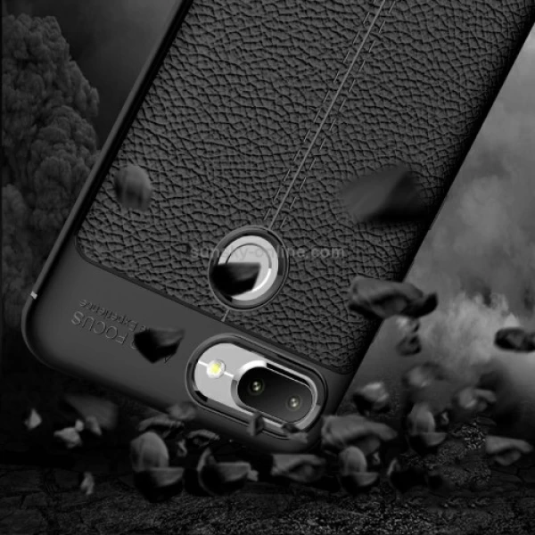 قاب محافظ ژله ای طرح چرم Xiaomi Redmi 6 مدل Auto Focus