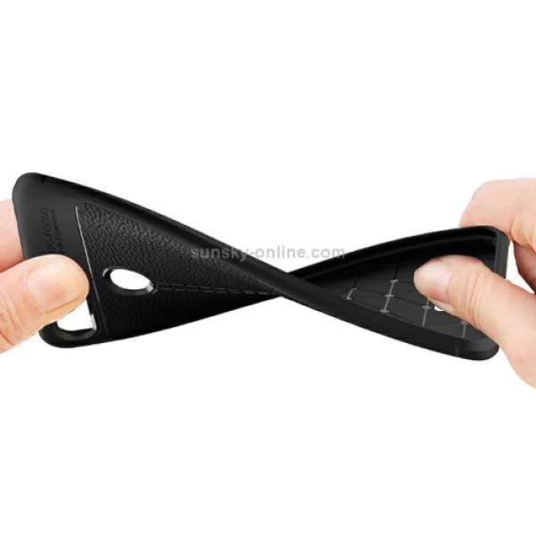 قاب محافظ ژله ای طرح چرم Xiaomi Redmi 6 مدل Auto Focus