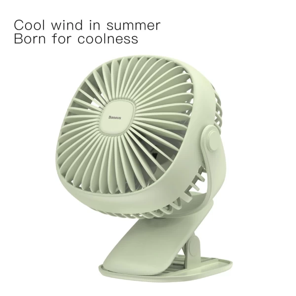 پنکه رومیزی شارژی بیسوس Baseus Box Clamping Fan CXFHD-06